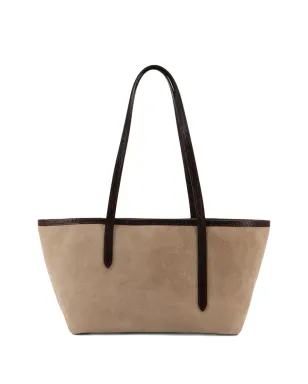 ATP Atelier Gaiba printed-lizard suede tote bag - Neutrals - サムネイル2