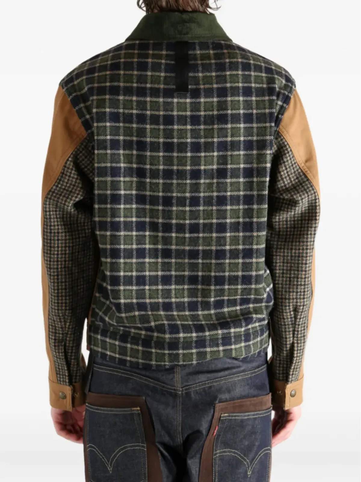 Junya Watanabe MAN Filson Deck patchwork panelled jacket - 画像5