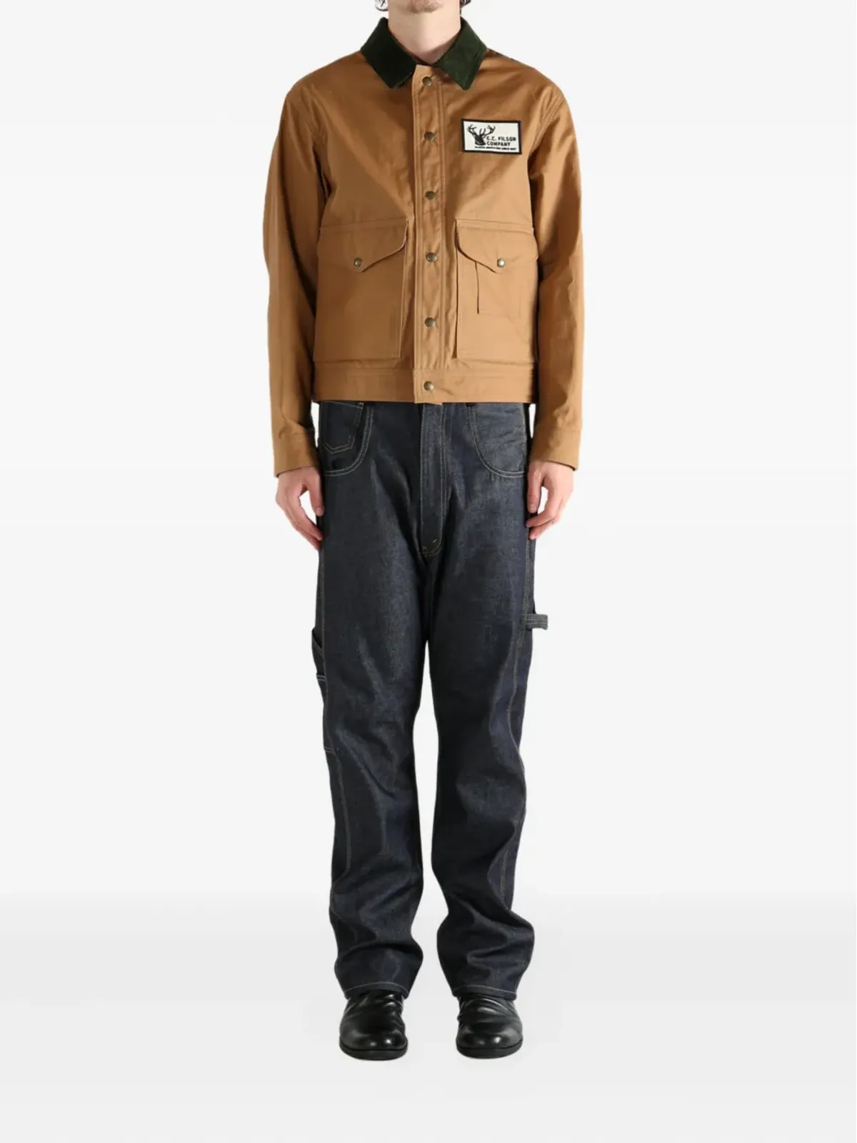 Junya Watanabe MAN Filson Deck patchwork panelled jacket - 画像2