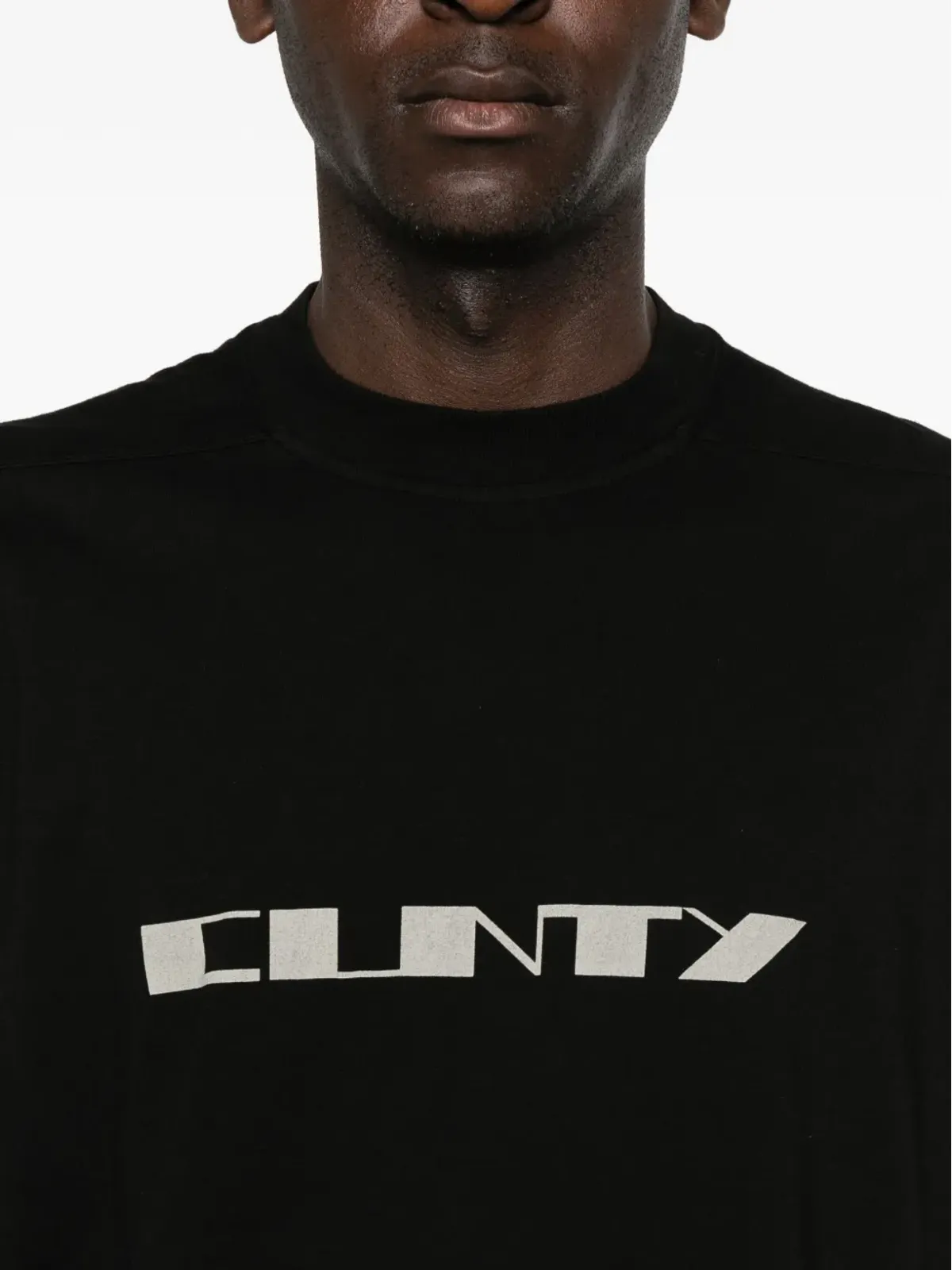 Rick Owens DRKSHDW グラフィックプリント ノースリーブTシャツ - ブラック - 画像5