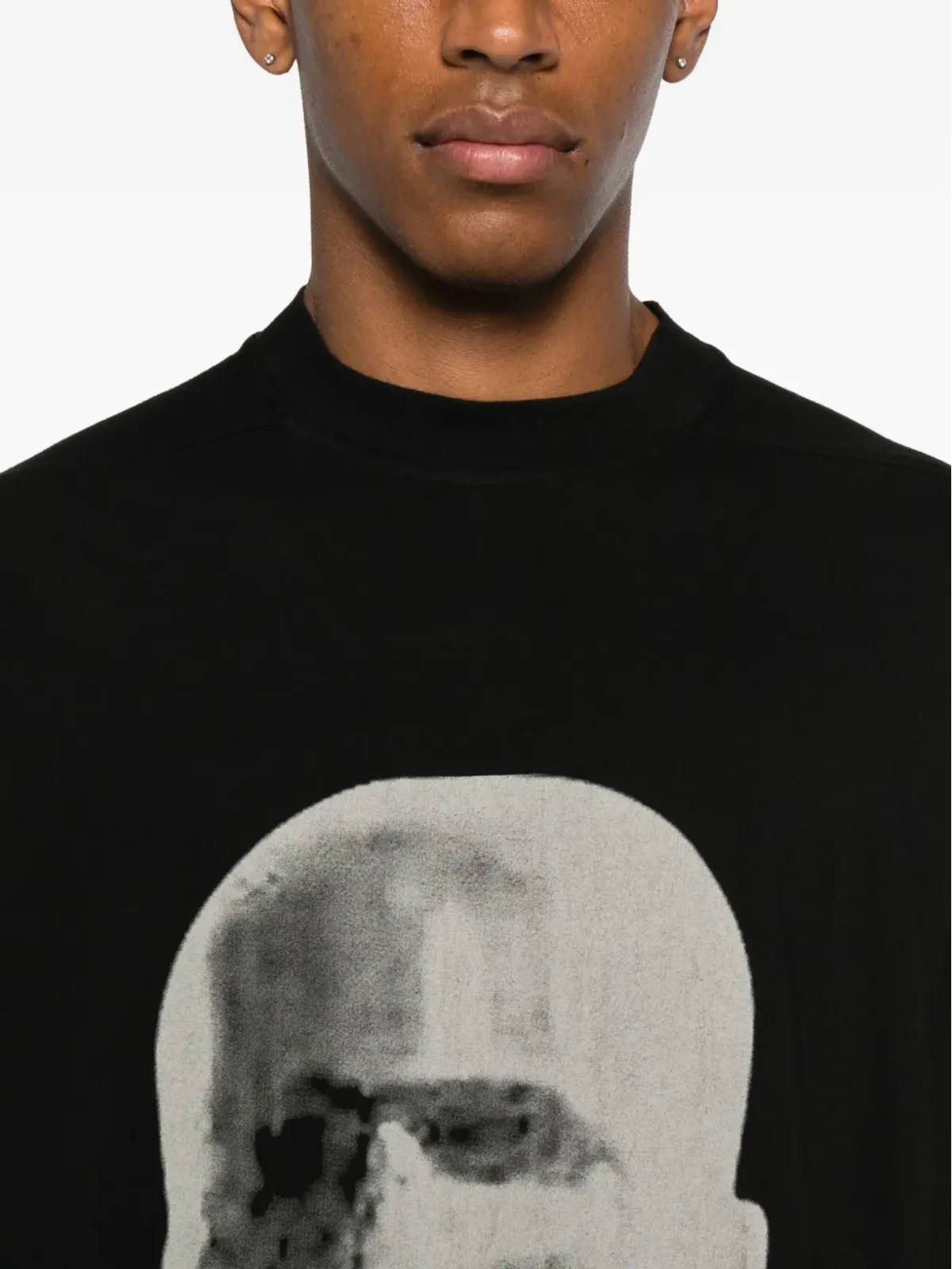 Rick Owens DRKSHDW グラフィックプリント長袖セーター - 画像4