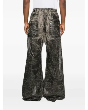 Rick Owens DRKSHDW クラッカード風ジップパンツ - サムネイル4