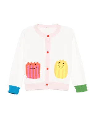 Stella McCartney Kids ハッピーフェイス カーディガン - サムネイル1