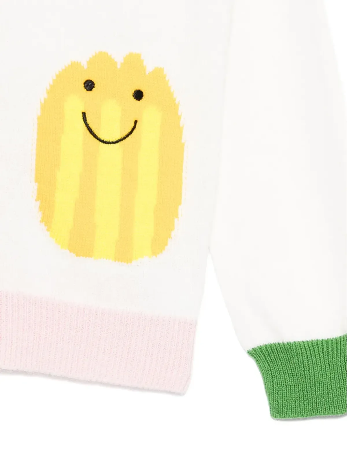 Stella McCartney Kids ハッピーフェイス カーディガン - 画像3