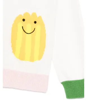 Stella McCartney Kids ハッピーフェイス カーディガン - サムネイル3
