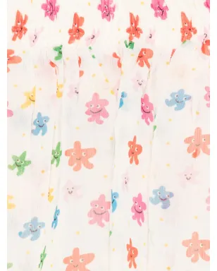 Stella McCartney Kids 花柄プリント ウエストゴム カジュアルスカート - サムネイル3
