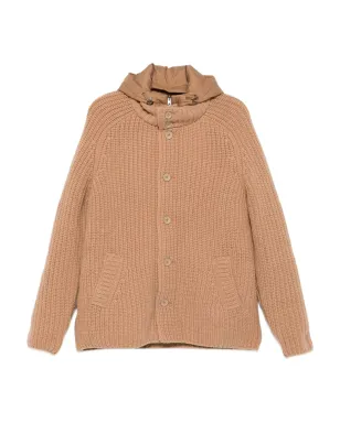 Herno フーデッドリブニットジャケット - サムネイル1