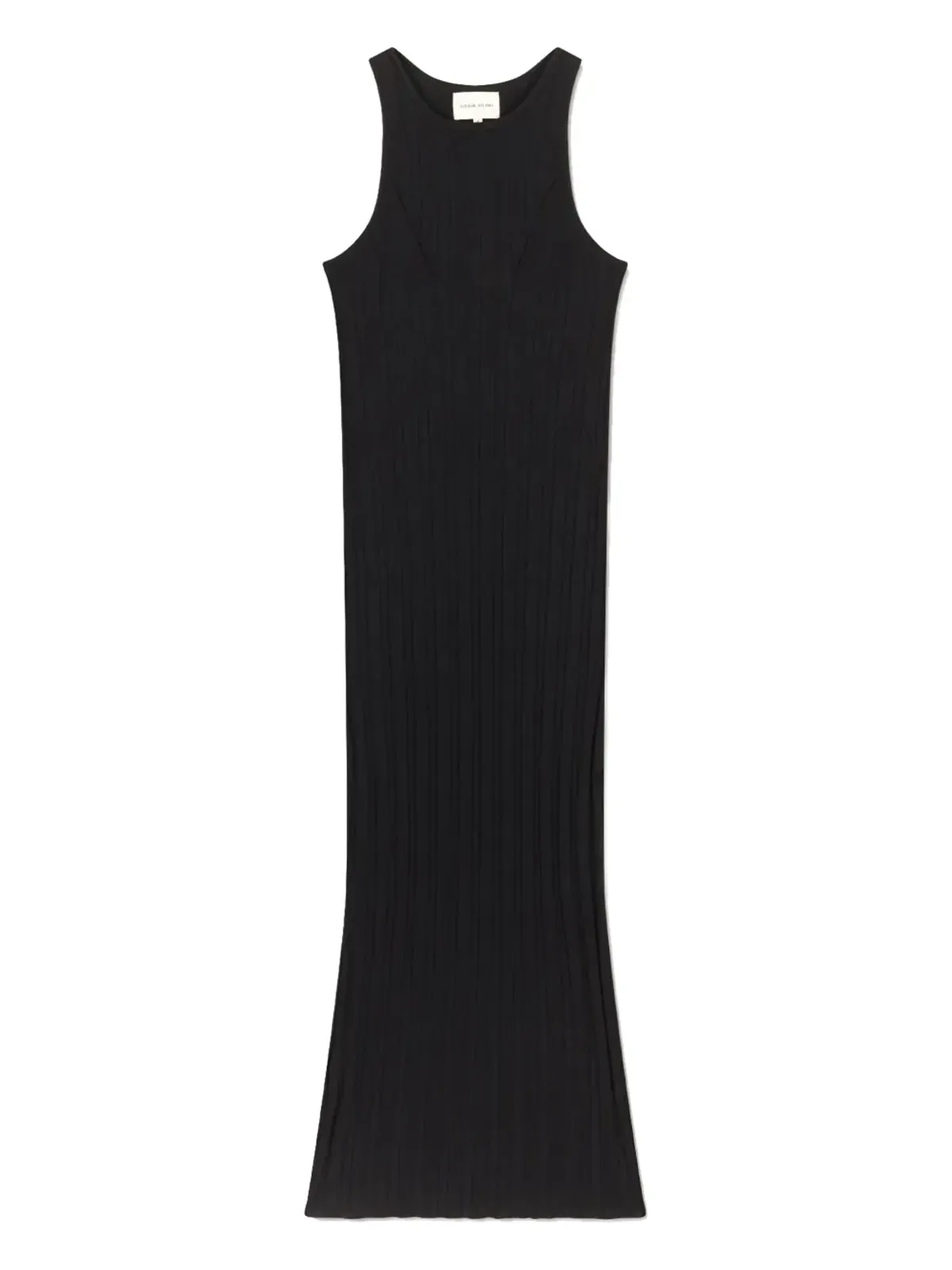 LouLou de Saison ribbed sleeveless maxi day dress - Black - 画像1