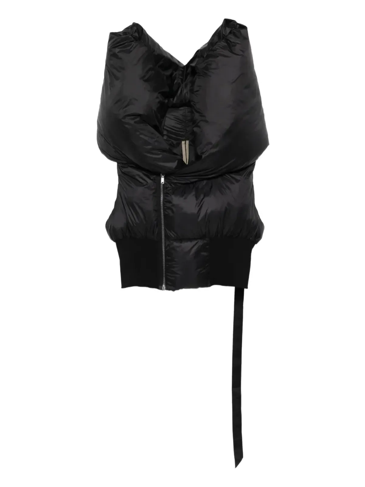 Rick Owens DRKSHDW パッド入りフード付きベスト - 画像1