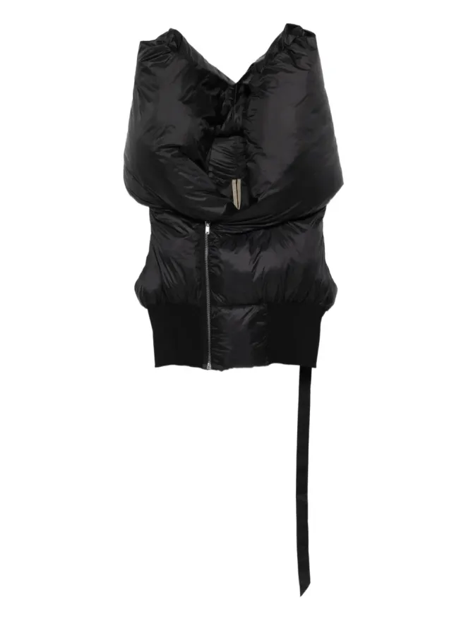 Rick Owens DRKSHDW Rick Owens DRKSHDW パッド入りフード付きベストの商品画像