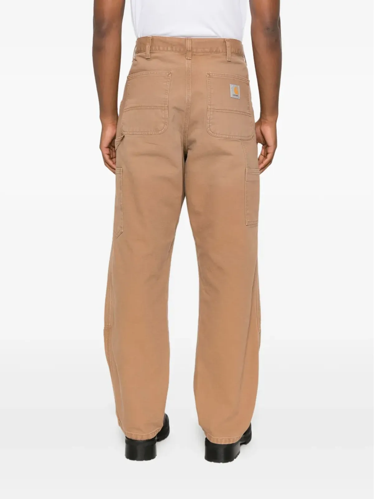 Carhartt WIP ダブルニー コットンパンツ - 画像4