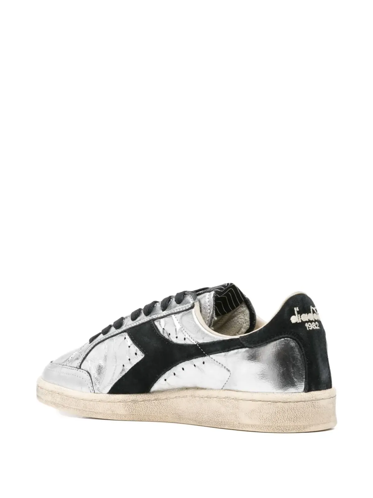 Diadora メタリックパネルスニーカー - 画像3