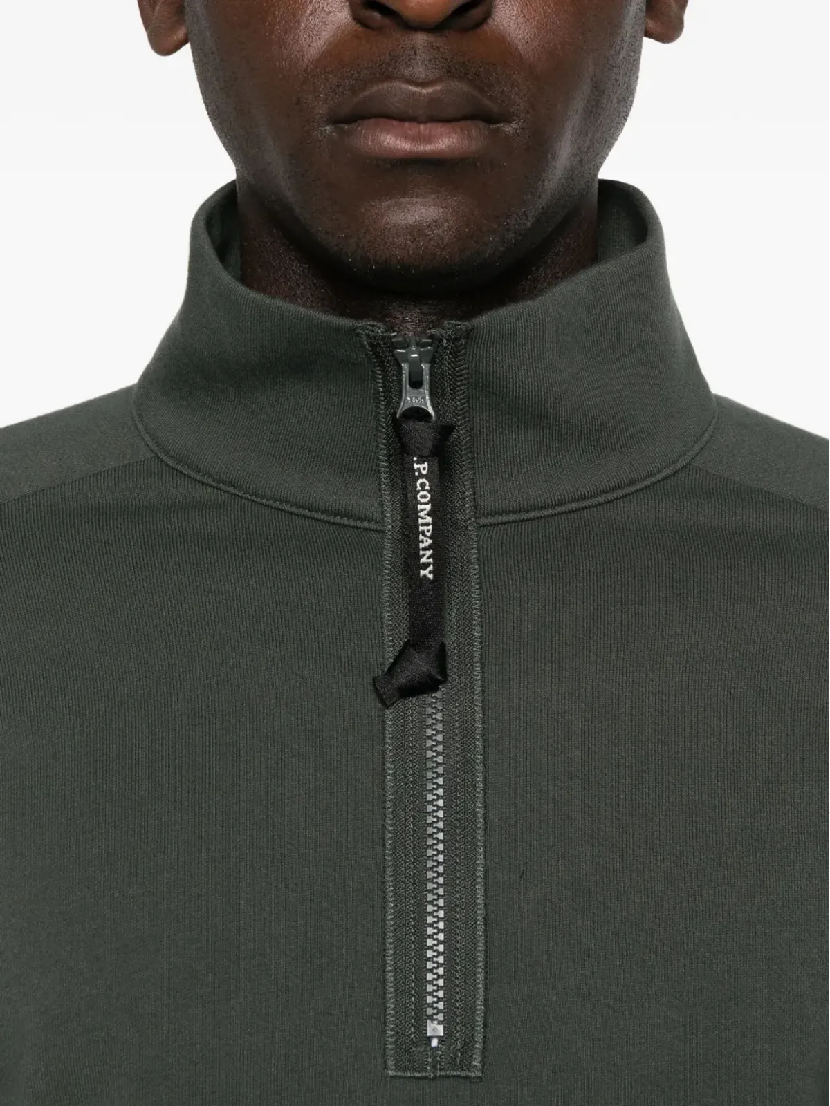 C.P. Company ハイネック半ジップ スウェットシャツ - 画像5
