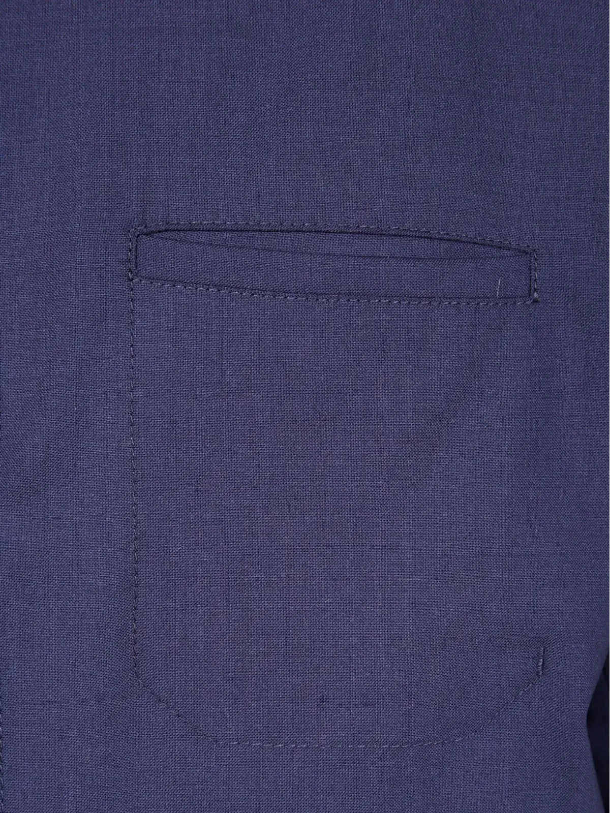 Herno ボタンダウン ウール シャツ - 画像3