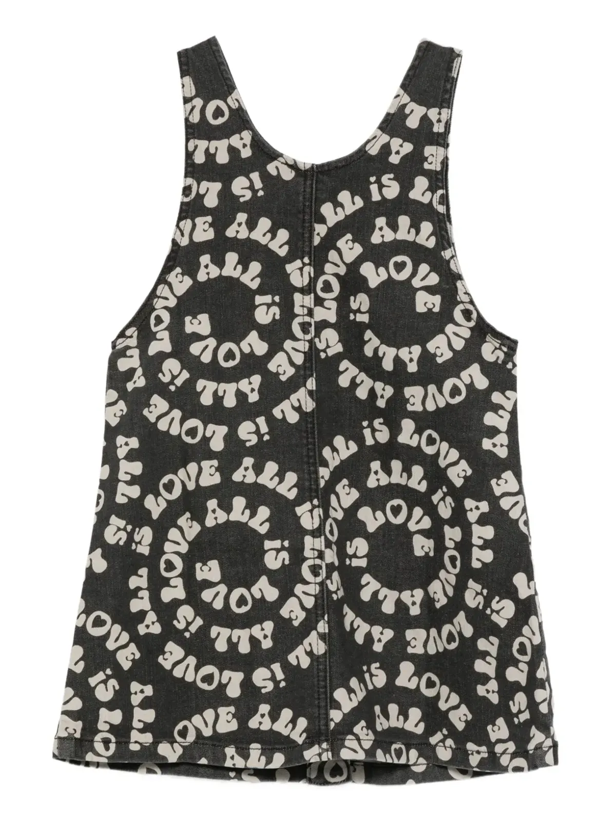Stella McCartney Kids All Is Loveプリント ボタン留めドレス - 画像2