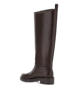 Stuart Weitzman セルリア レザー ライディング ブーツ - サムネイル3