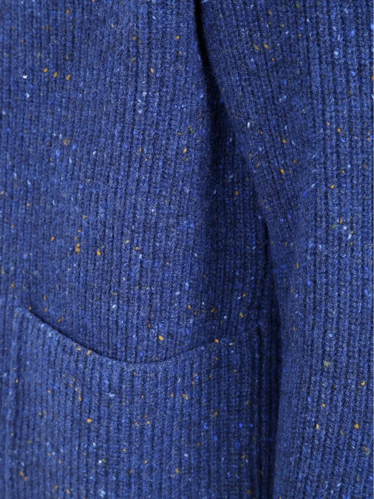 Lardini リブ編みウールカーディガン - 画像3