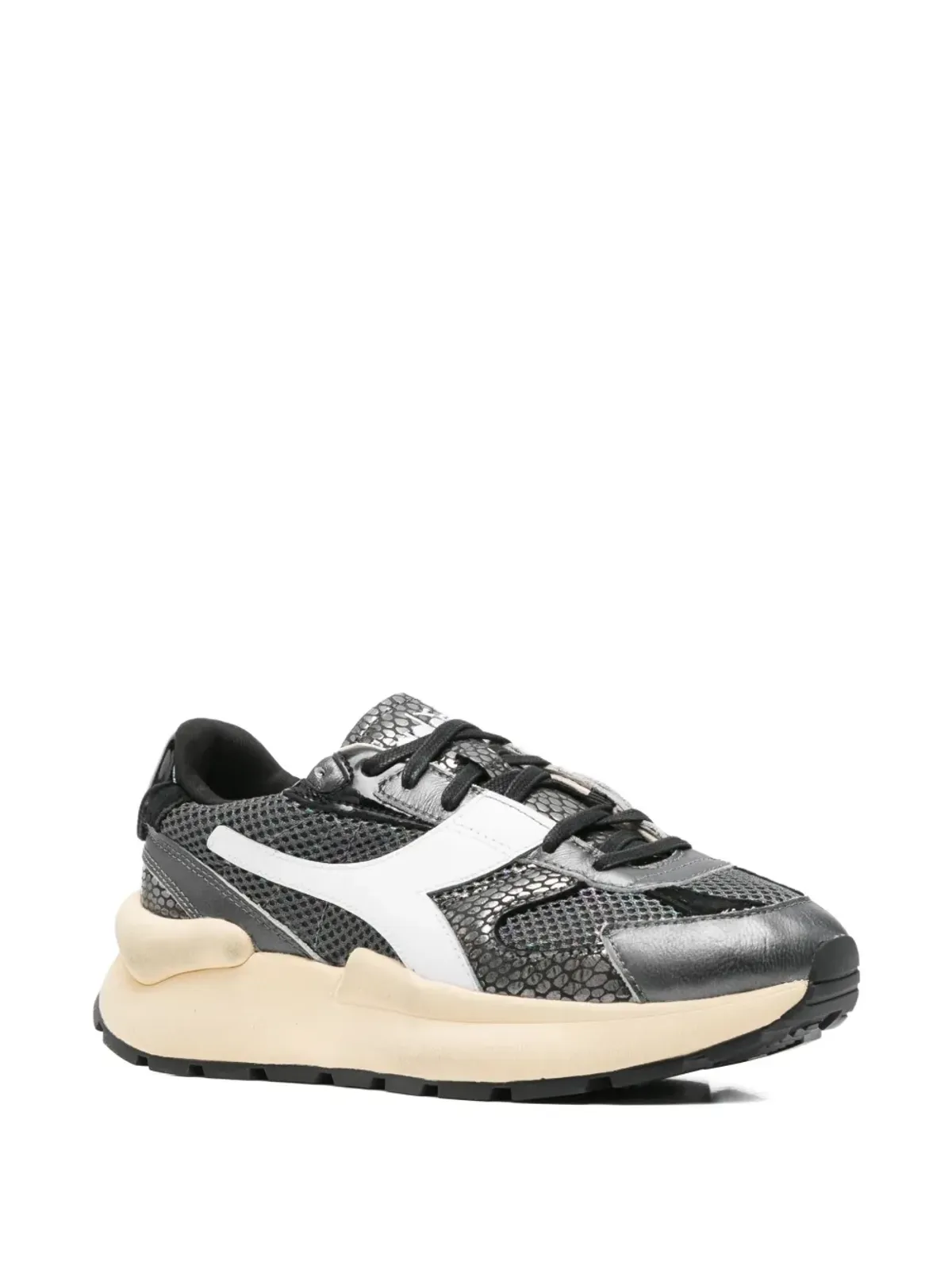 Diadora Mercury Elite Cobra ビンテージ スニーカー - ブラック - 画像2