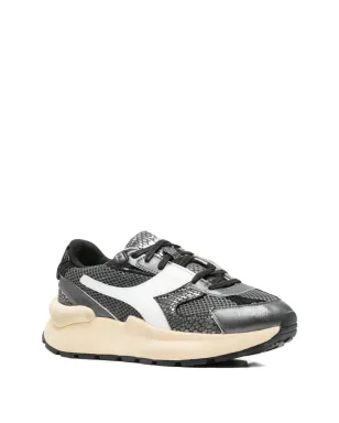 Diadora Mercury Elite Cobra ビンテージ スニーカー - ブラック - サムネイル2