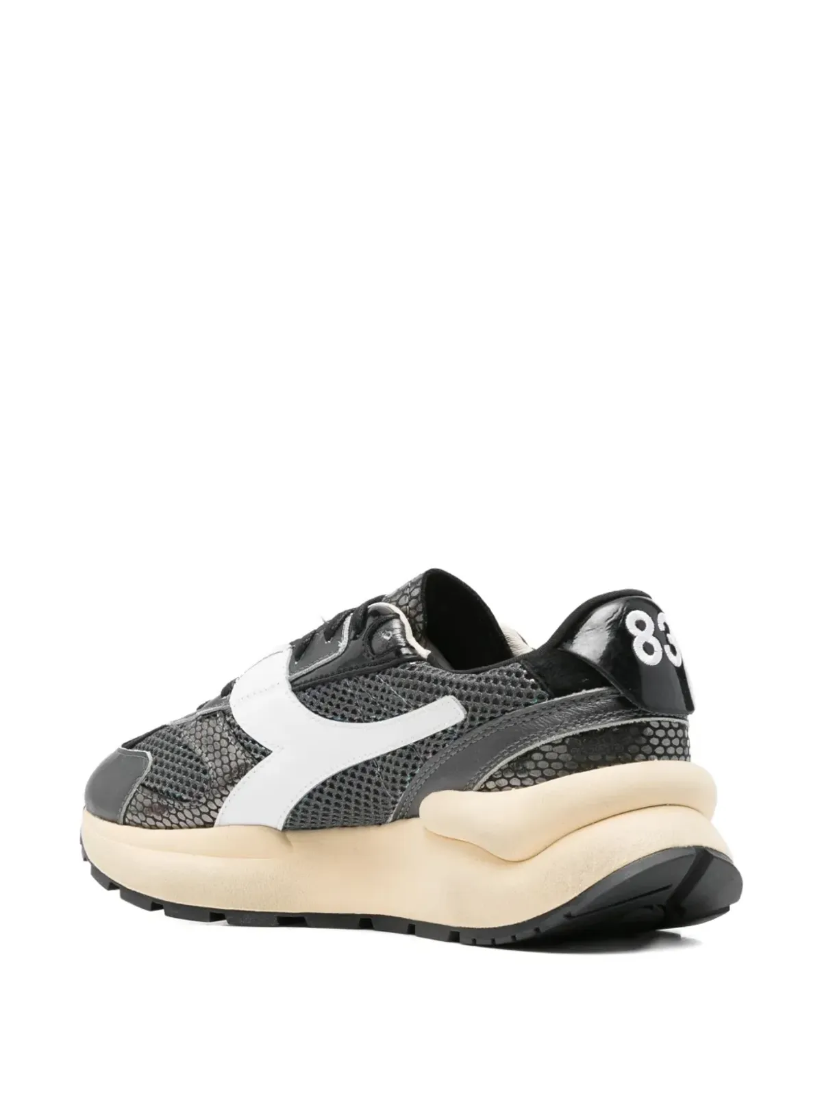 Diadora Mercury Elite Cobra ビンテージ スニーカー - ブラック - 画像3