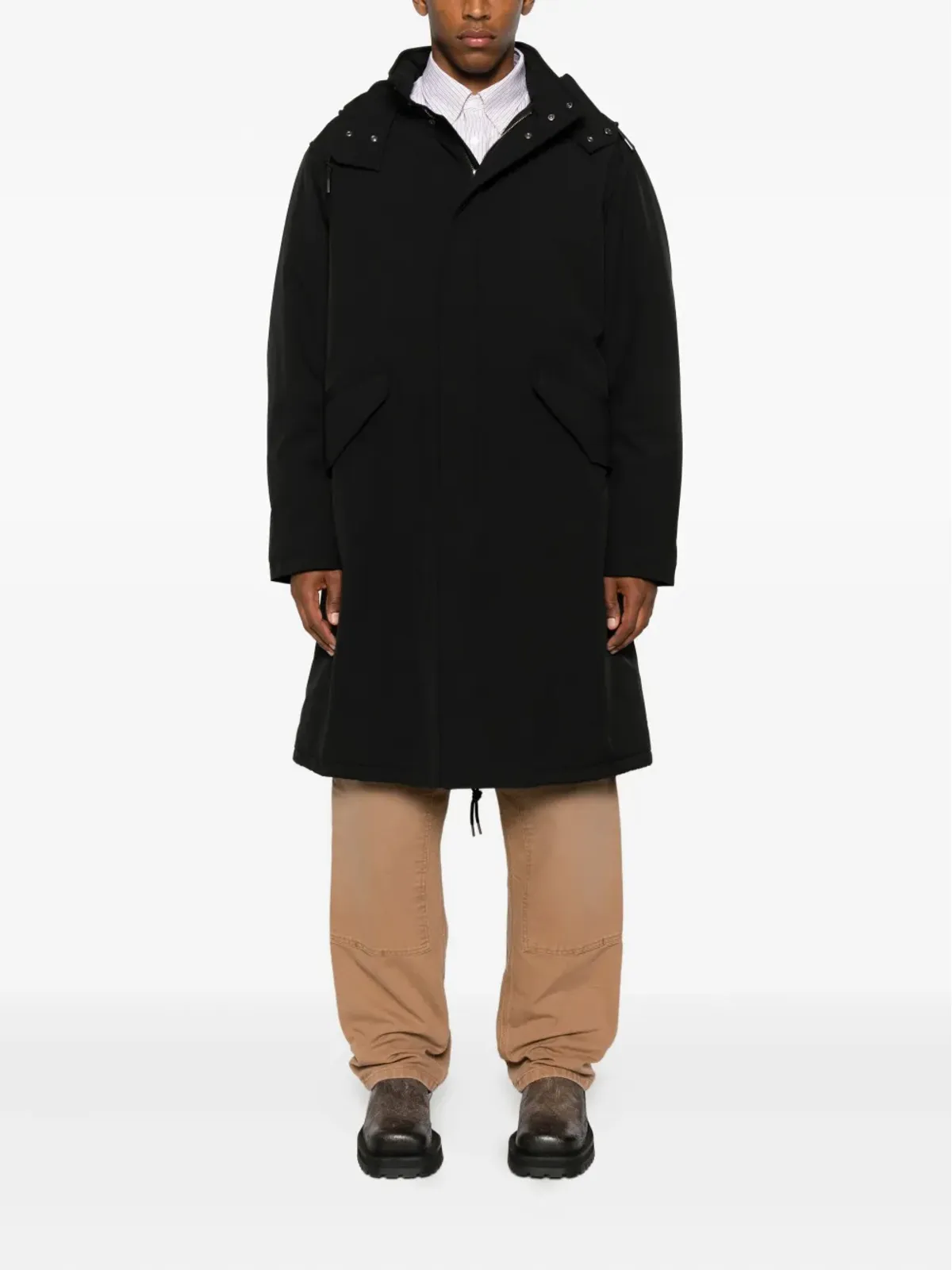A.P.C. シングルブレストコート - 画像2
