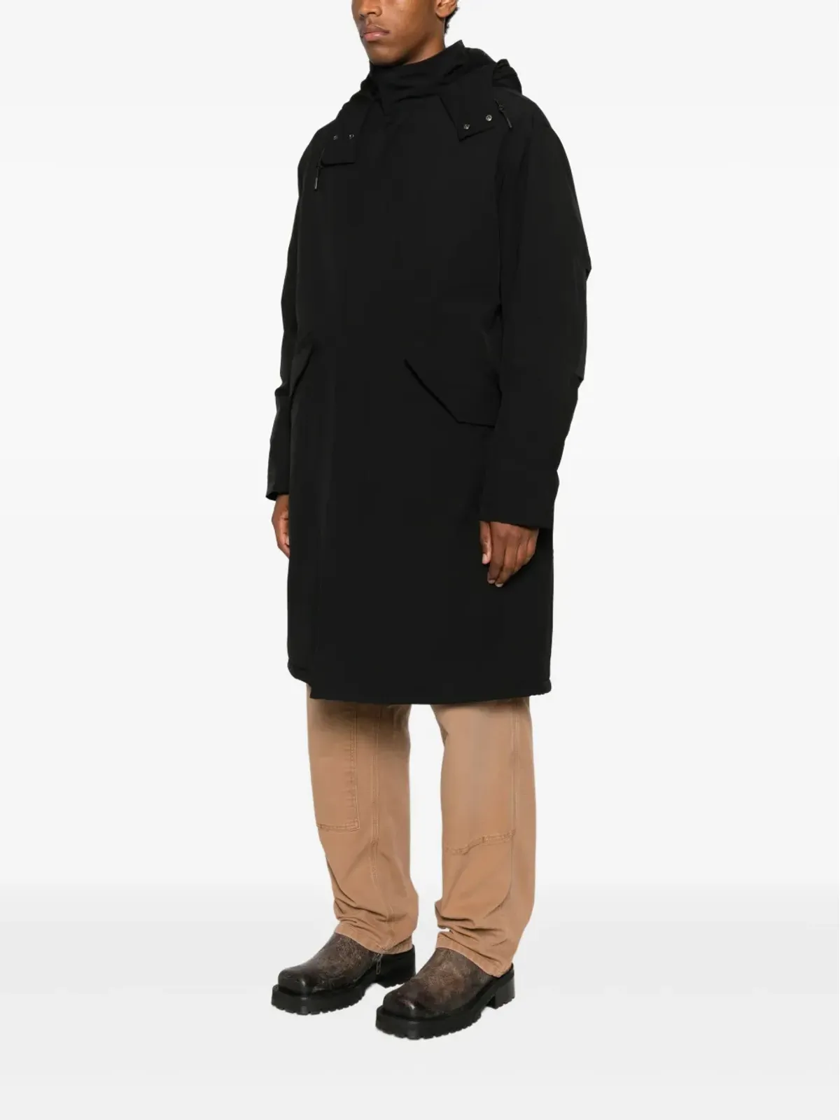 A.P.C. シングルブレストコート - 画像3