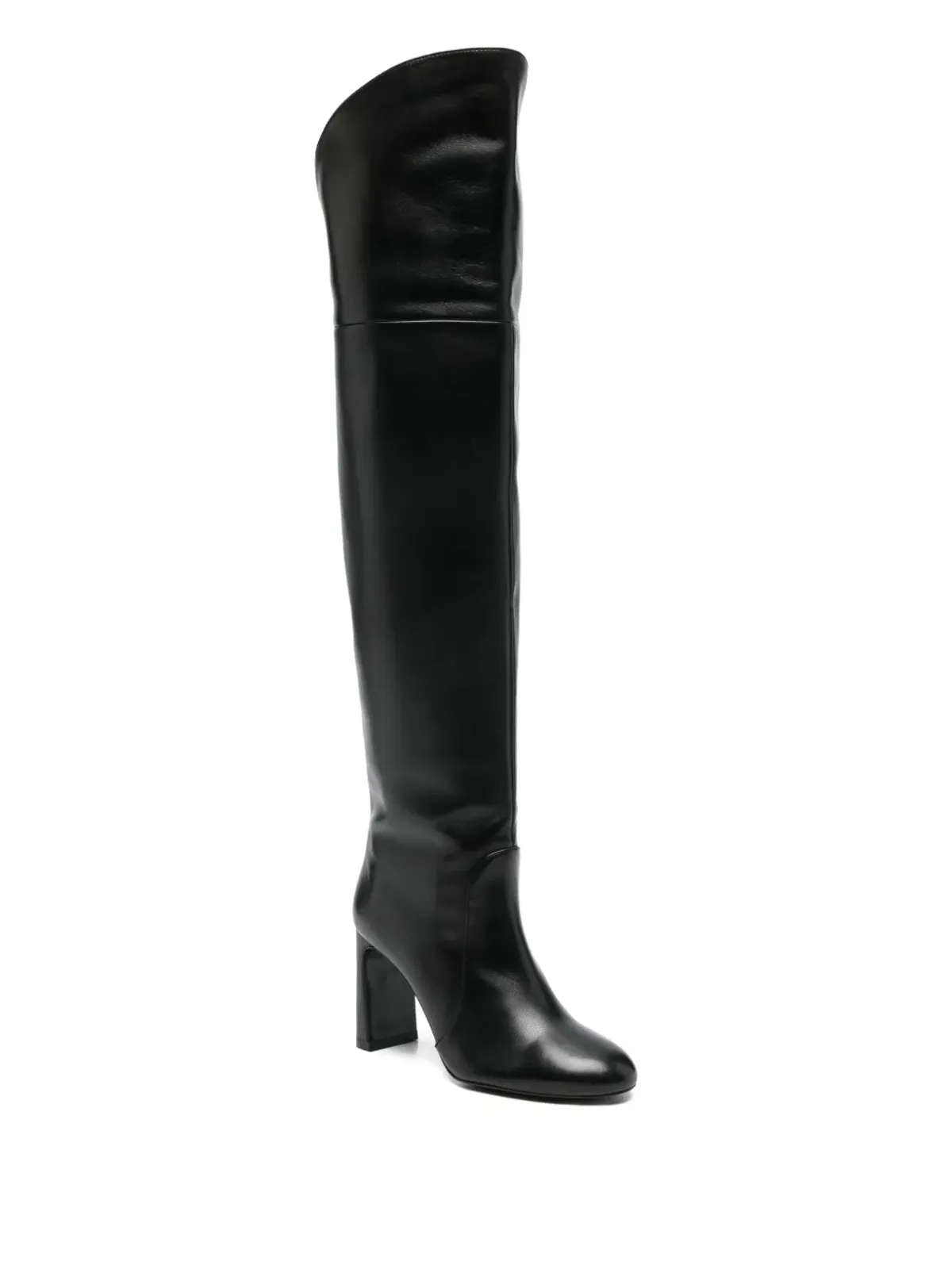 Stuart Weitzman スラウチー・レザー・オーバー・ザ・ニー・ブーツ - 画像2