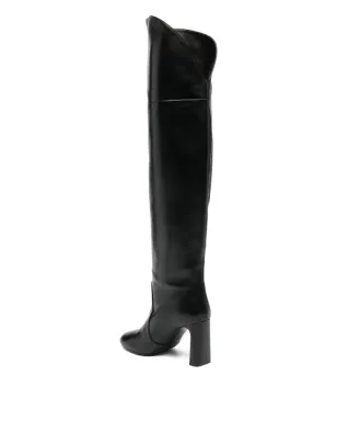 Stuart Weitzman スラウチー・レザー・オーバー・ザ・ニー・ブーツ - サムネイル3