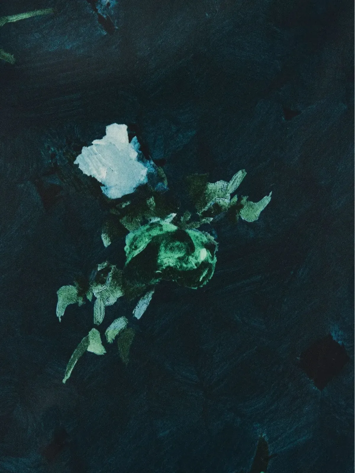 ERDEM 花柄プリント オフショルダー ガウン - Blue - 画像5