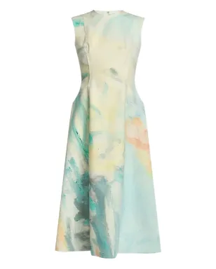 ERDEM ペイントプリント ミディドレス - サムネイル1