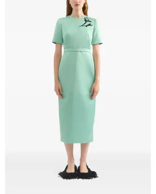 ERDEM ビーズアップリケ付きショートスリーブドレス - サムネイル2