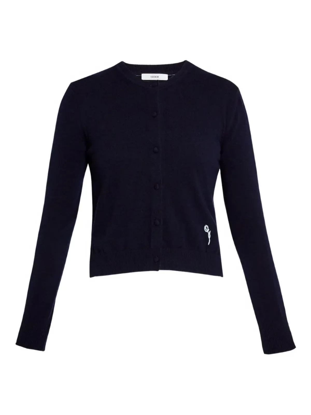 ERDEM クルーネックカーディガン - Blue - 画像1