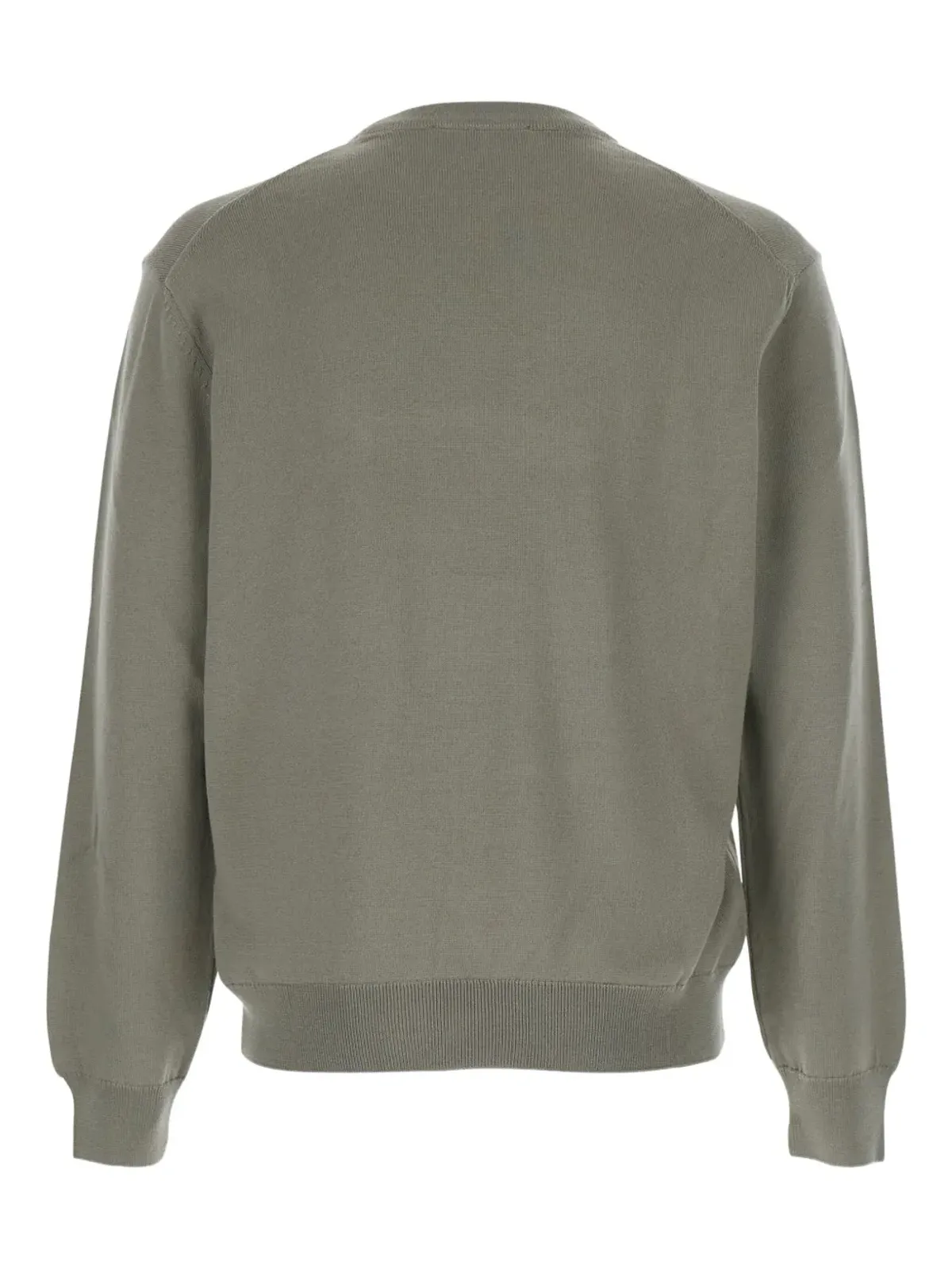 Maison Kitsuné Fox-Head merino-wool sweater - Green - 画像2