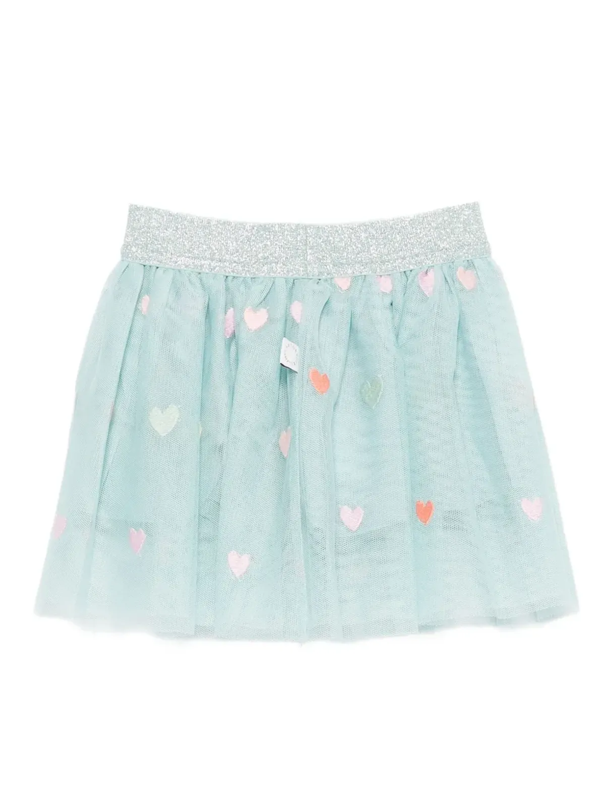 Stella McCartney Kids ハートモチーフ付きチュールスカート - 画像2