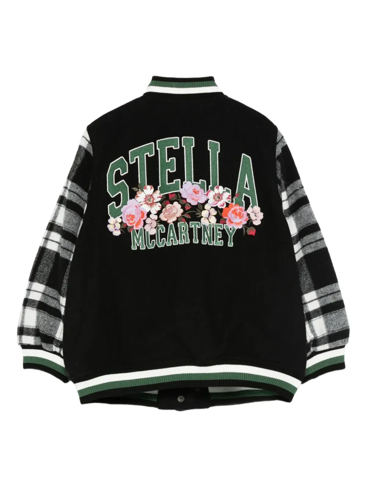 Stella McCartney Kids ローズ刺繍ボンバージャケット - 画像2