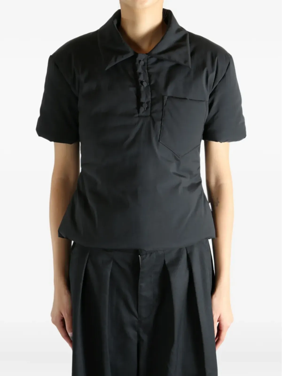 MM6 Maison Margiela パッド入りポロシャツ - 画像2