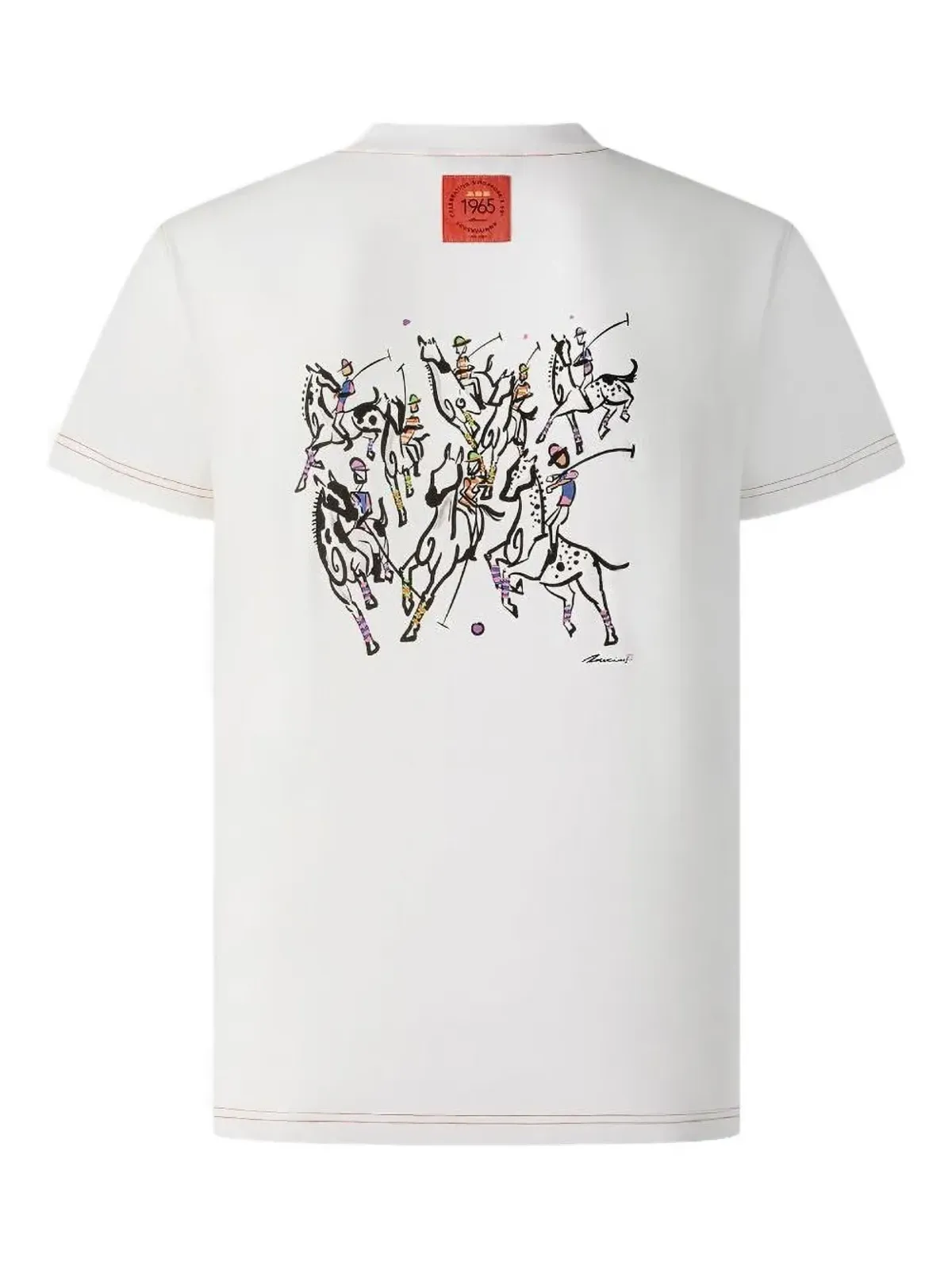 Shanghai Tang インディペンデンス コットンTシャツ - 画像4