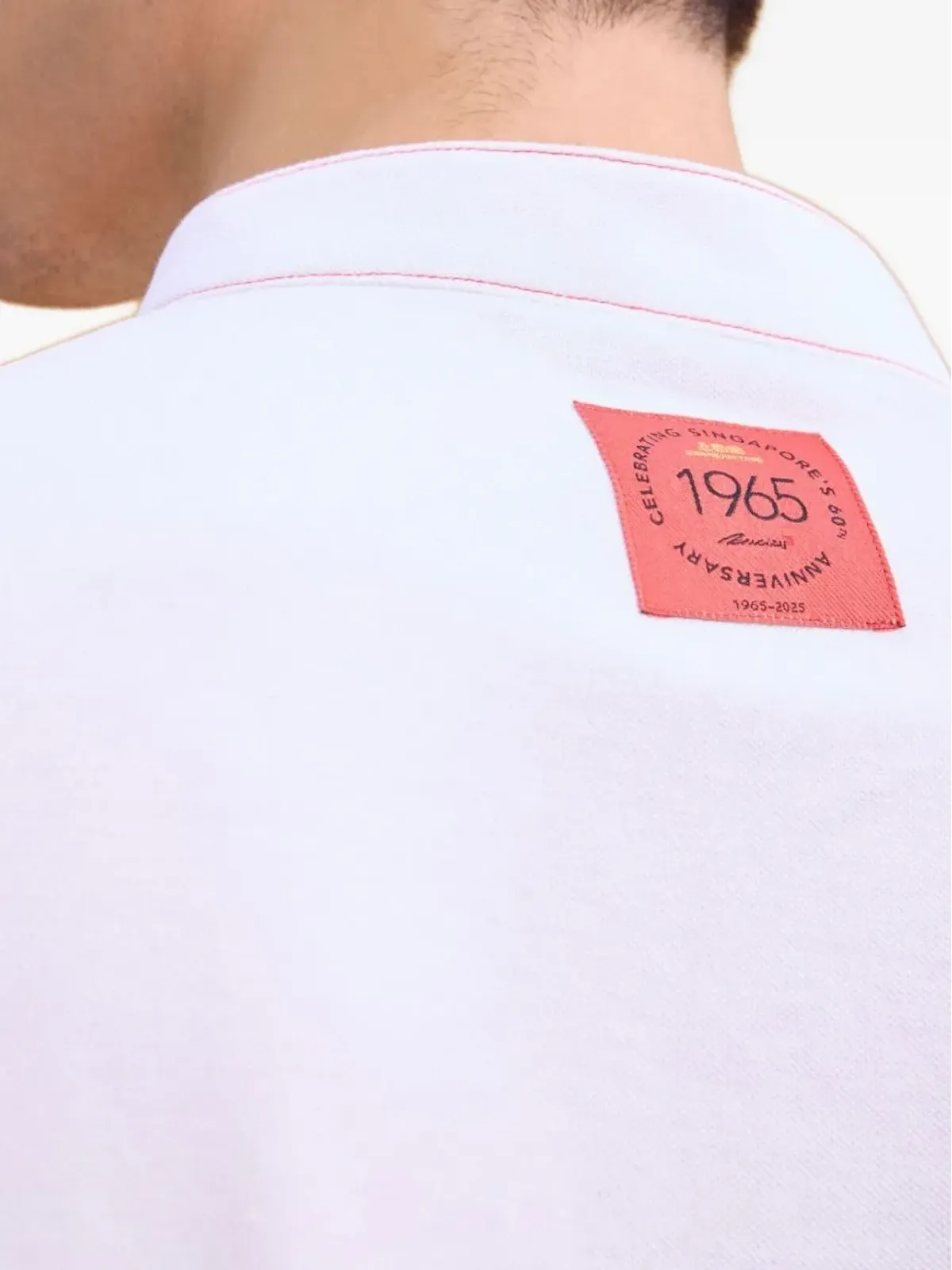 Shanghai Tang Tang Independence 刺繍パッチ ポロシャツ - 画像3