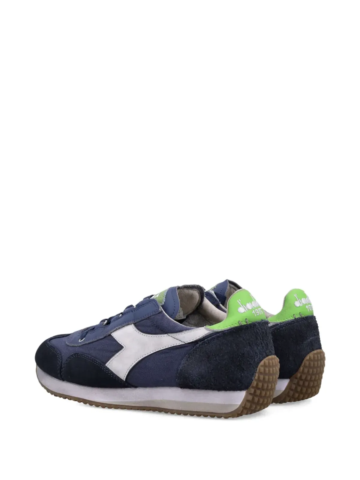 Diadora スウェードパネルド レースアップスニーカー - 画像4