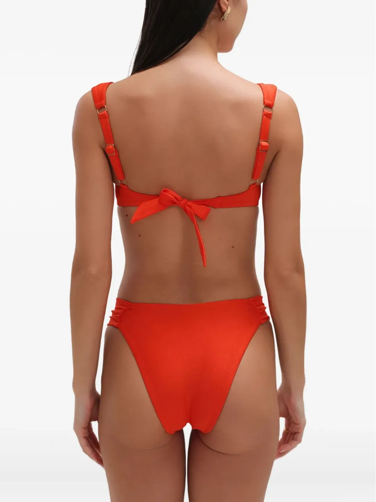 Noire Swimwear ルシュドタイ紐付きビキニ - 画像4