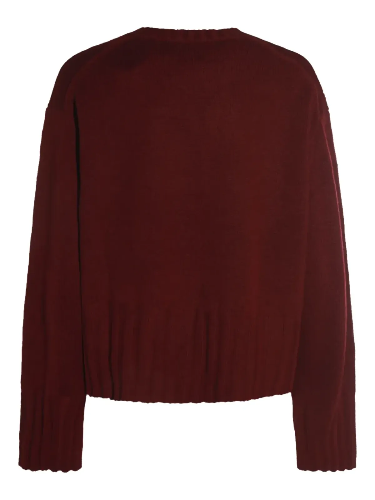 Allude クルーネックリブニットセーター - 画像3