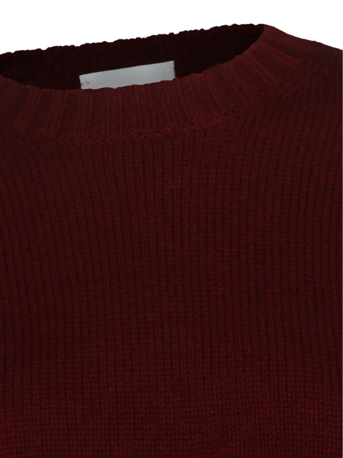 Allude クルーネックリブニットセーター - 画像4