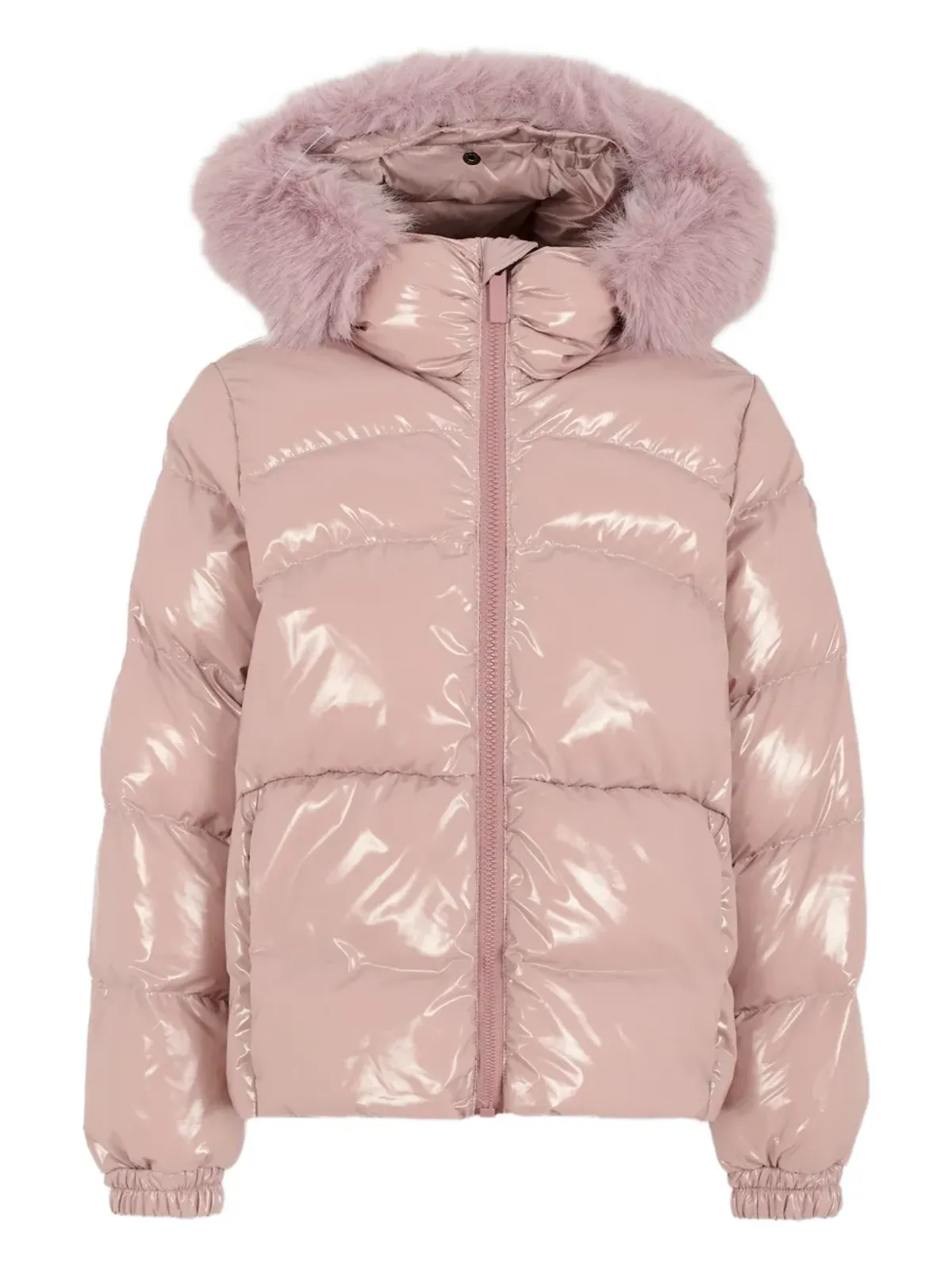 Colmar Kids キルテッド ファー付きジャケット - 画像1