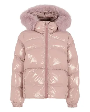 Colmar Kids キルテッド ファー付きジャケット - サムネイル1