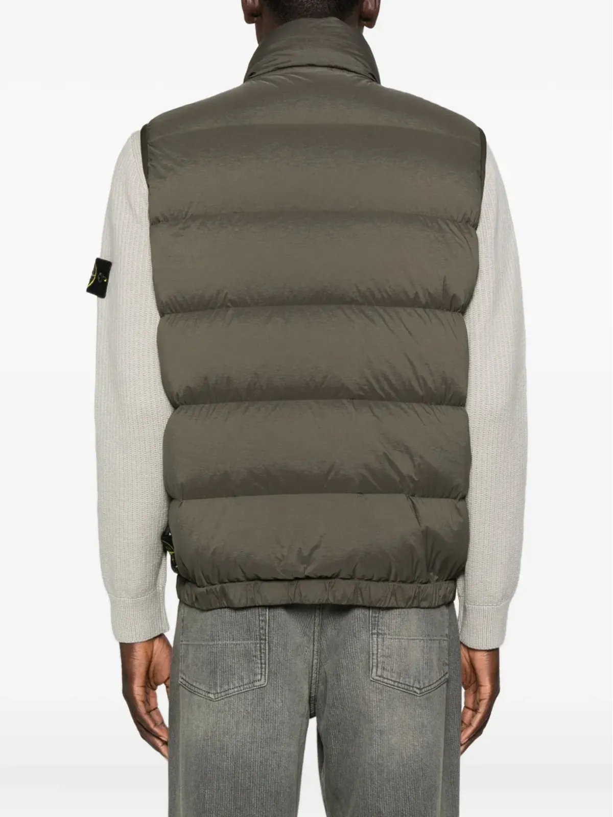 Stone Island キルティングジップフロントベスト - 画像4