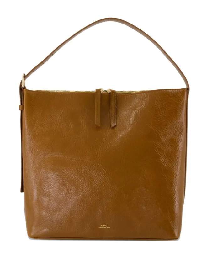 A.P.C. A.P.C. トップハンドルジップショルダーバッグの商品画像