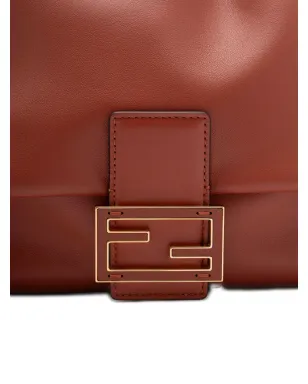FENDI マンマ バゲット ロゴプレート ショルダーバッグ - サムネイル4
