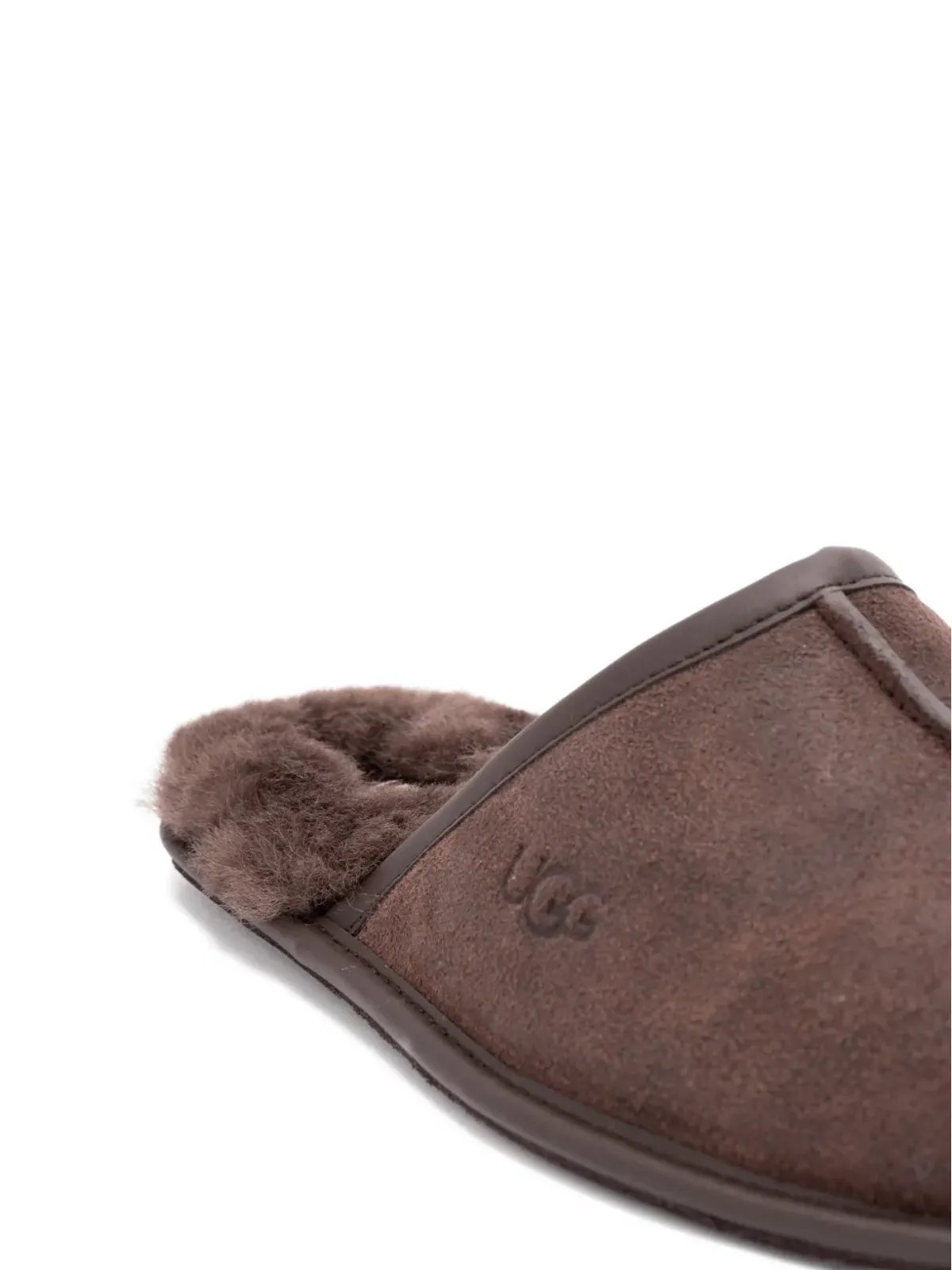 UGG ブラウン スエードスリッパ - 画像3