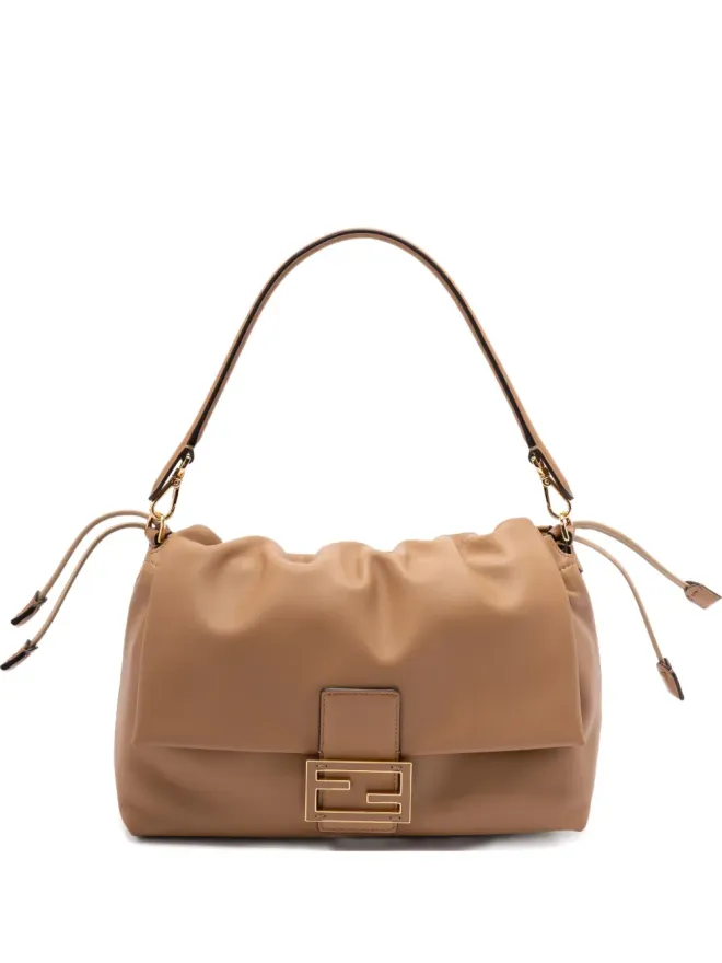 Fendi FENDI マーマ バゲット ロゴプレート ギャザー ショルダーバッグの商品画像