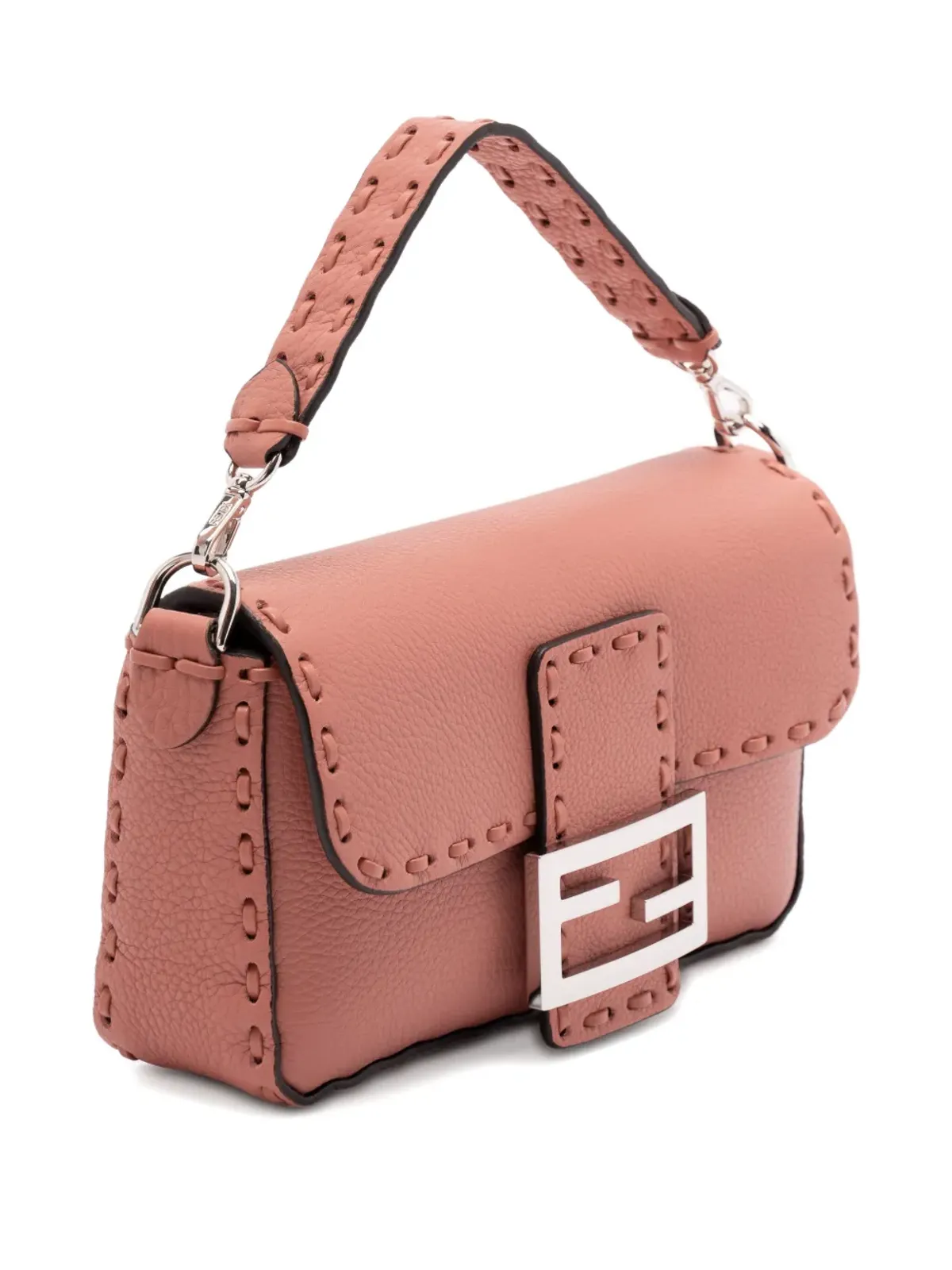 FENDI レザー チェーン ミニバッグ - 画像3